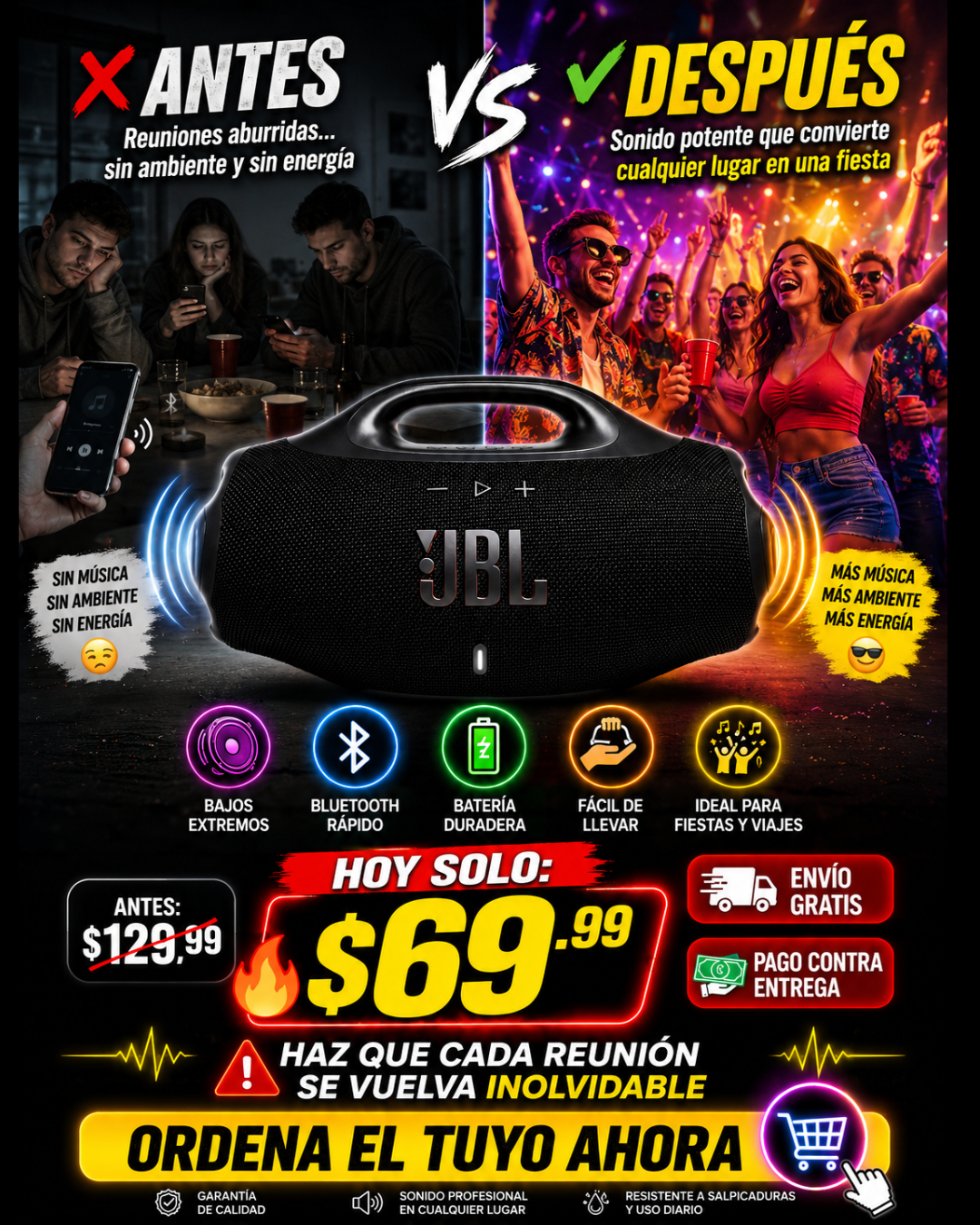 PARLANTE BOOMBOX 4 1.1 JBL PORTATIL