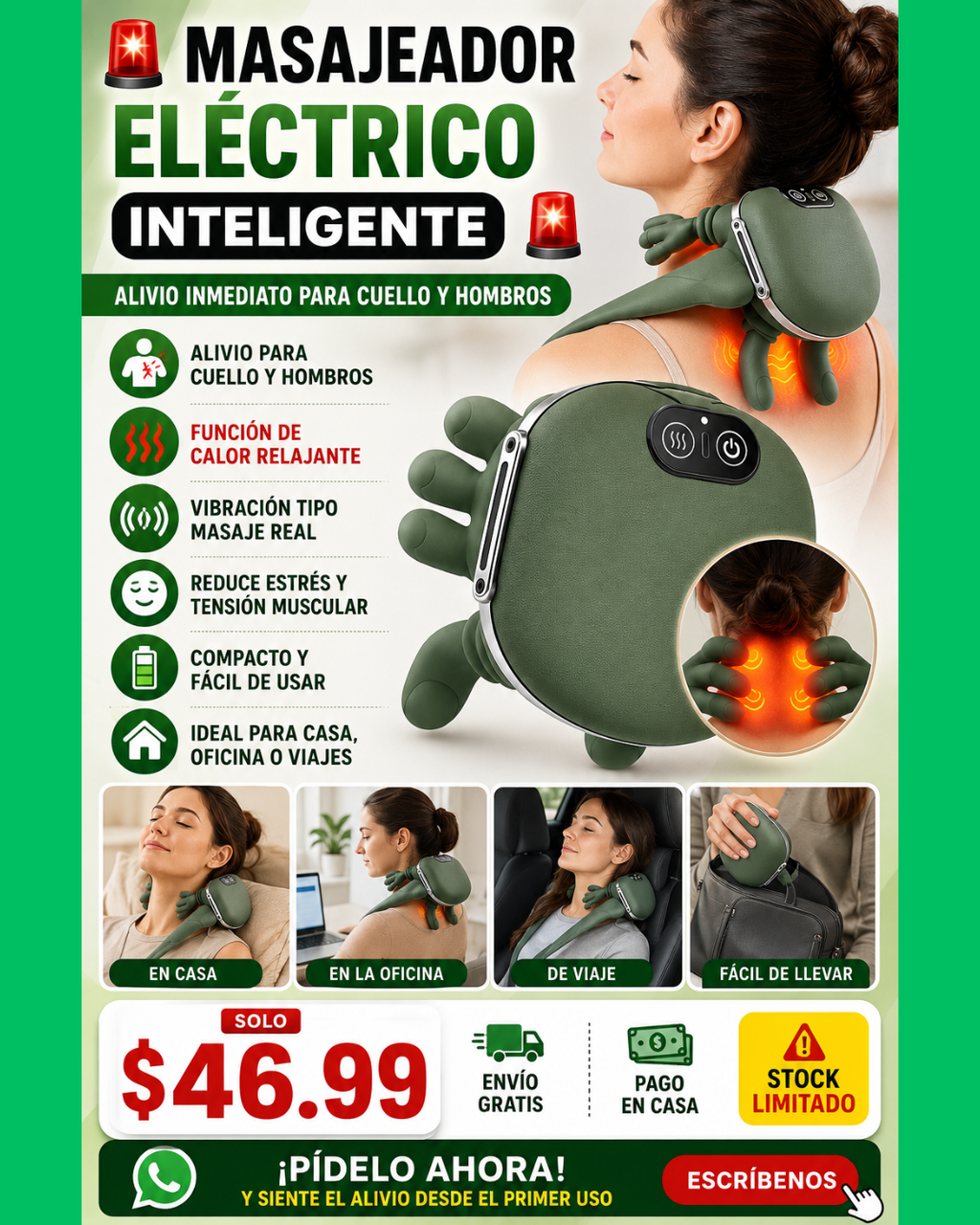 MASAJEADOR MANO RELAX PRO
