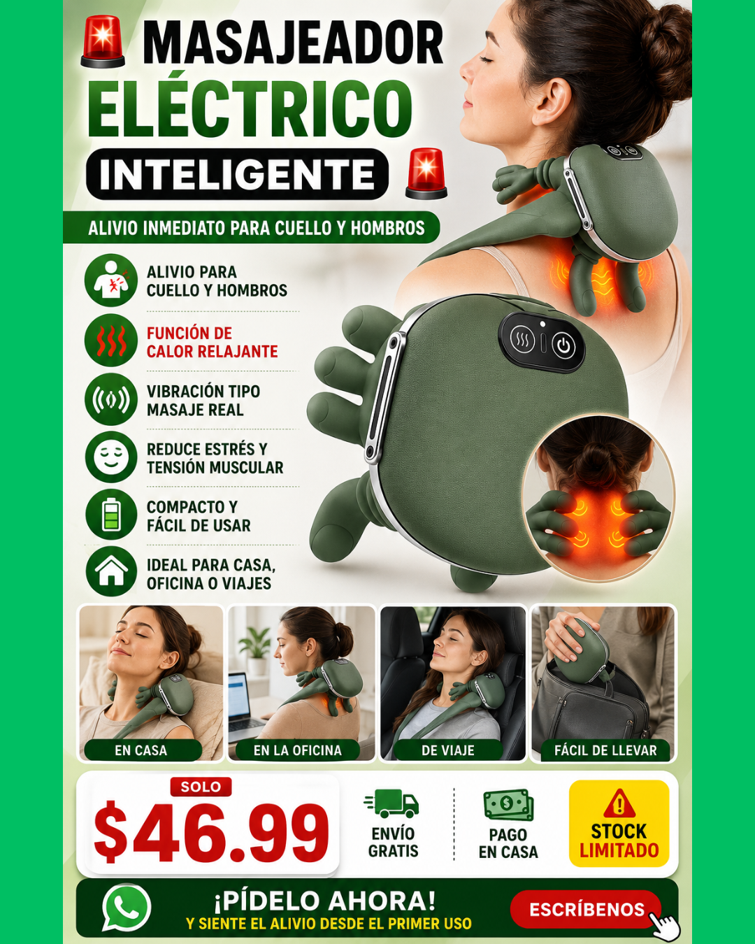 MASAJEADOR MANO RELAX PRO
